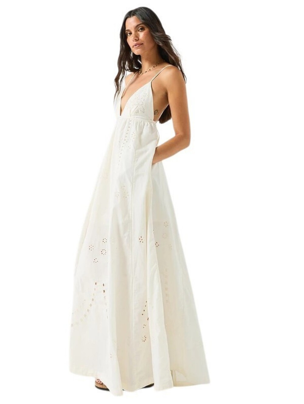 Free People Sorrento Stroll Cutout Maxi Dress